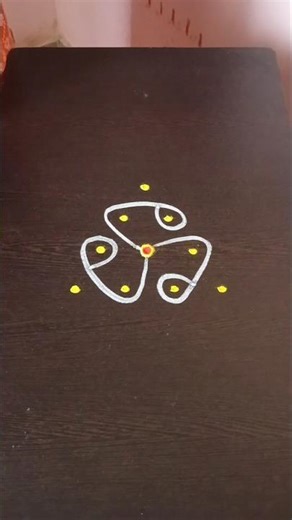 Daily kolam designs #rangoli #rangolidesigns #shortsfeed #shorts #kolam #muggulu #newshorts #easy#yt