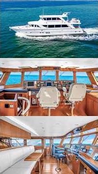 82’ Jefferson Starship Pilothouse #motoryacht #superyacht #luxuryyacht