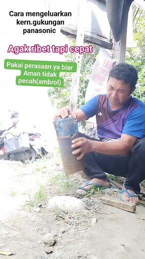 89 reactions · 17 shares | #tutorial Cara mengeluarkan Kern panasonic #caracepat #pompaair | Didik Kidule Gapuro Turus | Facebook