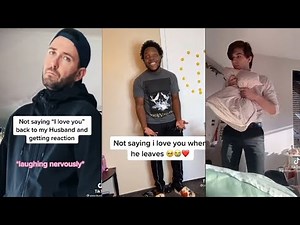 NOT SAYING I LOVE YOU BACK TO MY BOYFRIEND PRANK TRENDING TIK TOK COMPILATION #2