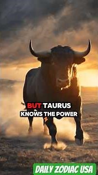 Why Taurus Is Represented by the Bull 🐂 | Hidden Meaning of Taurus Zodiac Sign ♉