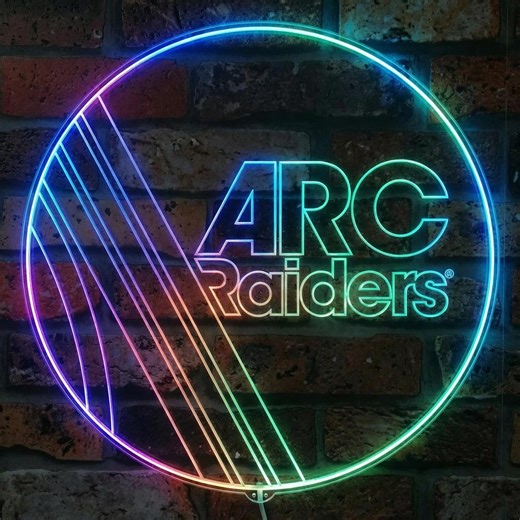 Arc Raiders Light up LED Sign, Video Game Room LED Light Decor With Multi Colors, Unique Glowing Charm Gift - Etsy