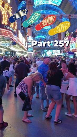 Things you see on Fremont Street - Part 257 | #fremontstreetexperience #vegas #fremontstreet