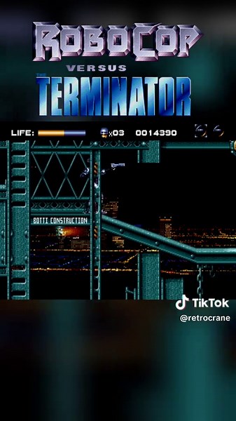 RoboCop vs Terminator for the Sega Genesis #videogamelover #creatorsearchinsights