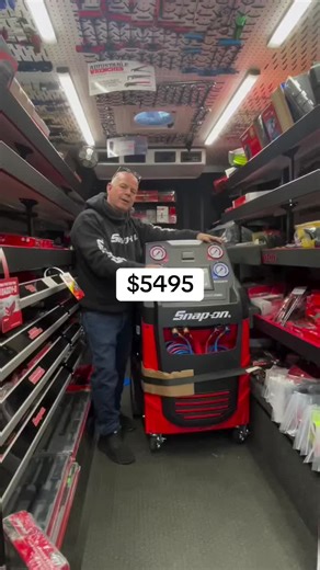 Snap-on Dual AC Machine does R134a and R1234yf !!!
