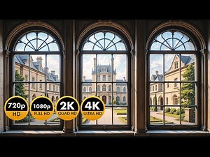 What’s Inside This Mysterious Castle? | 4K Castle Window Projector