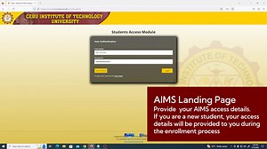 Looking for a visual guide in navigating CIT University's Academic Information Management System? Here it is! The rest of our tutorials are also found in our YouTube channel: https://www.youtube.com/@cit.university. Do LIKE and SUBSCRIBE! | Cebu Institute of Technology - University