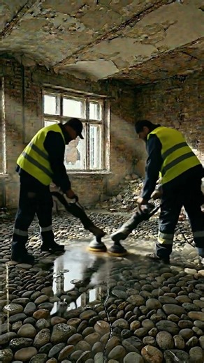Old House Renovation with Stone & Epoxy Resin Floor