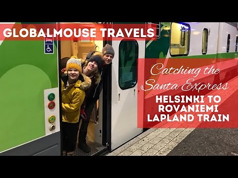 Santa Express - onboard the Helsinki to Rovaniemi Lapland night train