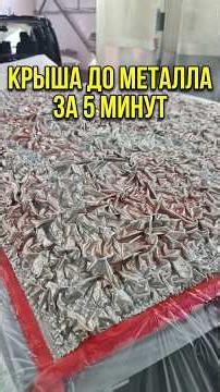 Смывка APS M10 - вздувает краску до металла на заводской крыше 😷