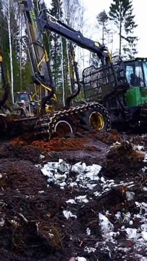 John Deere 1110D Stuck in Mud vs. Rescue by JCB JS 160 Excavator #HeavyMachinery #ExcavatorRescue #JohnDeere110D #JCBJS160 #MudRecovery