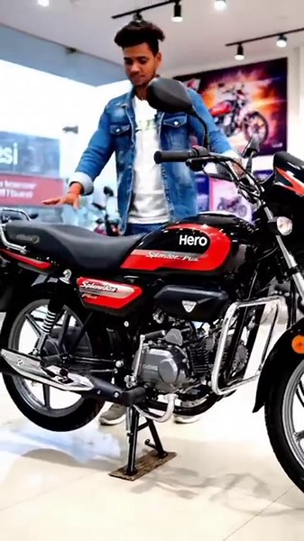 "New 2026 Hero Splendor Plus 🔥 The Mileage King is Back! 💯 #splendor #hero2026