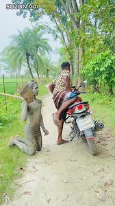 1.9M views · 2.1K reactions | Spade inside the wheel of the motorcycle#funny | সুজন ভাই | Facebook
