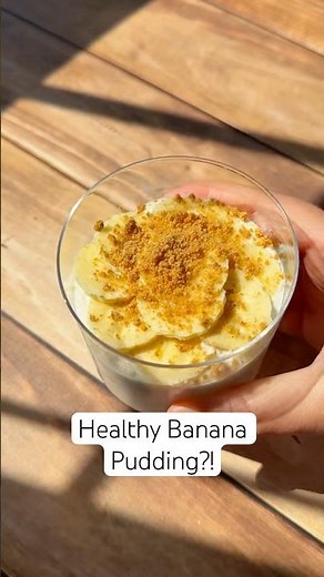 5-Minute #HEALTHY #Banana #Pudding That Changed My Mornings! 😳🍯 NO GUILT! #shorts #shortsrecipe