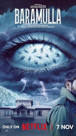Movie Name - Baramulla Watch on Netflix A police officer investigating missing children cases discovers disturbing truths while supernatural occurrences threaten his family and Baramulla's tranquility. This movie has a lot going on in it's 2hrs including cultural history I was unaware of and had to read about after but it's a really great story and all ties together very well at the end. #horror #horrormovies #horrorfilm #horroraddict #horrorfan #horrormoviereviews #horrormovierecommendations #h