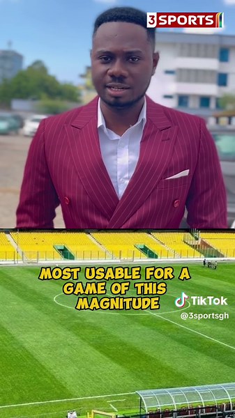 Ghana vs Sudan Football Match at Accra Sports Stadium