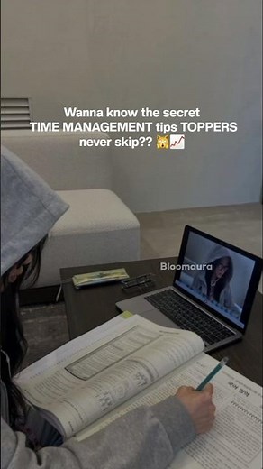 ✨ Toppers’ Secret Time Management Habits ⏳📚