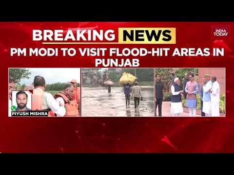 PM Modi To Visit Flood-Hit Punjab On September 9 Amidst Demands for Relief | Punjab Floods News