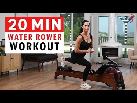 20 Min Water Rower Workout | Smart, Low-Impact Moves That Work
