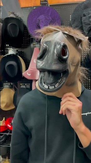 Spirit Halloween HORSE Mask! #halloween #2024