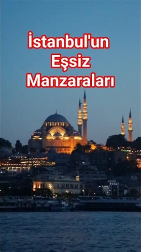 Unique Views of Istanbul #mosque #explore #shorts #islam #youtubeshorts