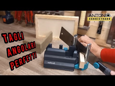 Come fare tagli angolari facili e precisi. Dima per battiscopa e cornici Wolfcraft