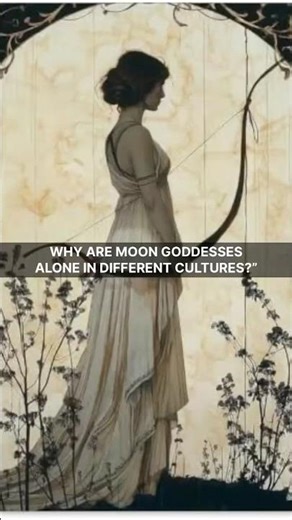 Why Are Moon Goddesses Alone in Different Cultures? #Artemis #mythology #moongoddesses