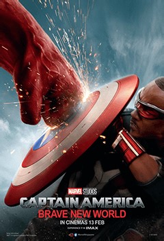 Captain America: Brave New World (2025) Showtimes, Movie Tickets and Reviews | Popcorn
