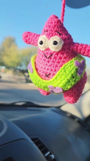 Crocheted Patrick Star | Amigurumi Spongebob Character