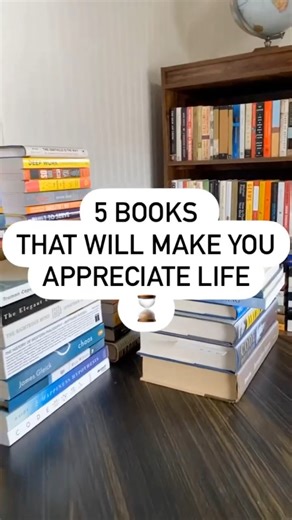 5 books that will make you appreciate life. Register for audiobook here: https://amzn.to/47El3jA | The Therapeutic Bookshelf