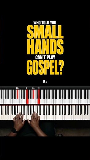 Small Hands Can Sound Like This? (Gospel Piano Lessons)