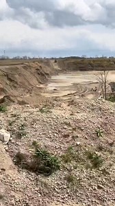 Stone quarry operation Part 02 #limestone #gravel #fyp #stone #viral #excavator #foryoupage #heavyequipment #quarry | LLja Caldwell