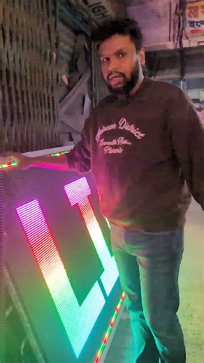 P10 Seven Color Digital Led Sign Board