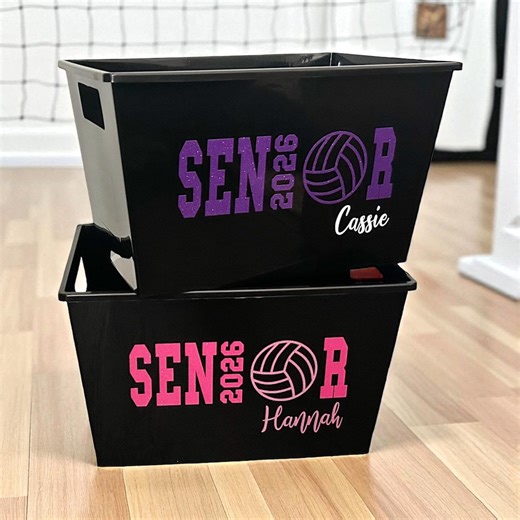 Personalized Sports Sport Graduation Gift Basket - Volleyball Senior 2026 Grad - Name Team Gift - Etsy