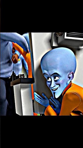 Megamind escaping from prison 🗿💥 | Megamind | #edit #shorts #megamind #animation #cartoon