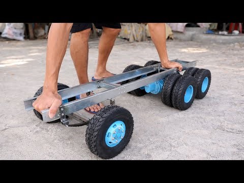 Building a Truck Drivetrain Axle by Hand | Pure DIY Craftsmanship