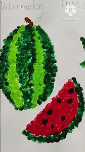 Finger painting art|easy finger painting art idea for kids|beautiful kids finger printing art#shorts