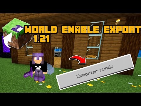 [✅] Como EXPORTAR seu mundo do Minecraft bedrock pros arquivos! Para compartilhar e guardar mundos!