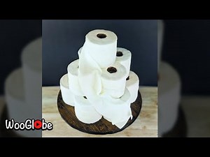 How To Make A Toilet Paper Cake || DIY || Best Viral Videos