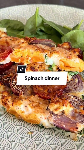 Air Fryer Spinach Omelette Dinner – Ready in 5 Minutes