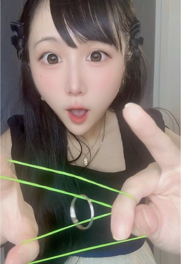 WAIT—how did the ring MOVE? 🤯 #Funny #magic #magictutorial #magictrick