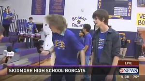 224 reactions · 273 shares | Meet two students in Skidmore who have a different way of getting pumped up for an early morning pep rally! Sarah Acosta 3 News was live in Skidmore as the band gets everyone energized. | KIII 3 News | Facebook