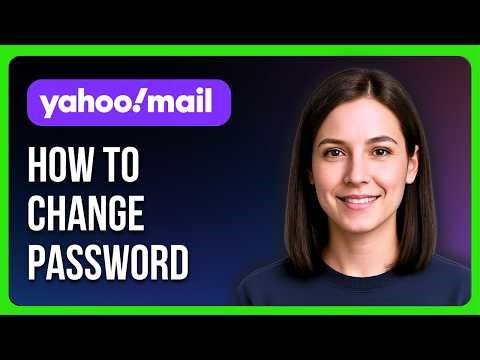 How to Change Password in Yahoo Mail on Desktop