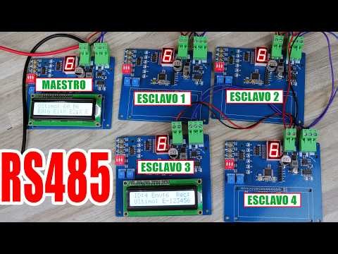 Industrial RS485 communication with ARDUINO, PRACTICAL REAL-WORLD explanation