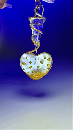 Fingerprint Heart Keychain One of One Shine