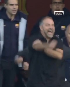 72K views · 2.1K reactions | A celebration that makes everyone angry!  Flick ignites controversy with immoral move after Barcelona's winning goal  | GOAL Africa | Facebook