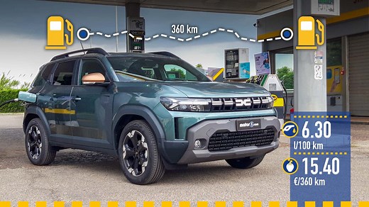 Dacia Duster Gpl (2024), la prova dei consumi reali