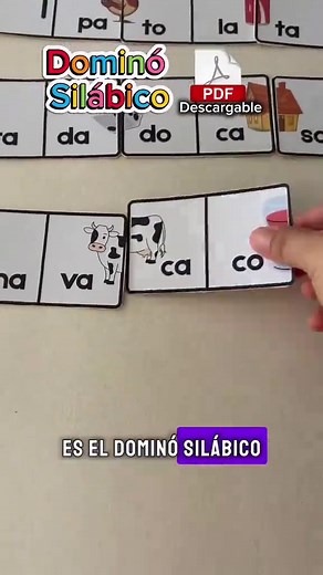 Dominó Silábico: Aprende Sílabas Jugando