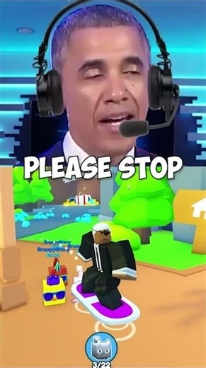 Presidents Play Roblox Pet Simulator X #roblox #shorts