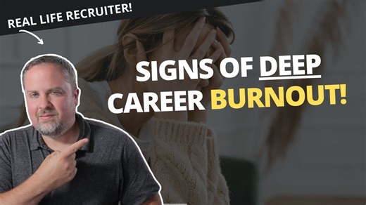 Signs you're experiencing deep career burnout